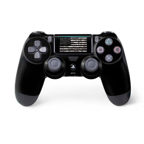Black and White Camo American Flag PlayStation PS4 Skins